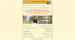 Desktop Screenshot of loewen-restaurierung.de